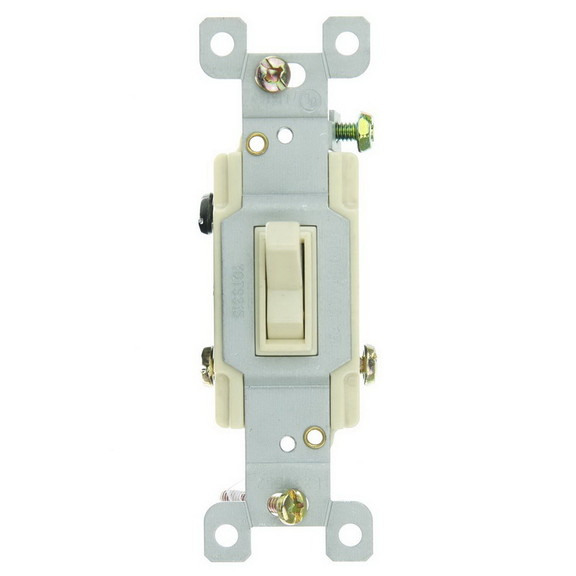 Sunlite 08115 SU E508 3 Way Grounded Toggle Switch...