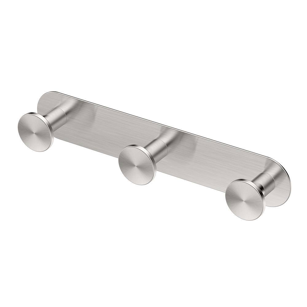 Gatco Glamour Triple Robe Hook in Satin Nickel 1286