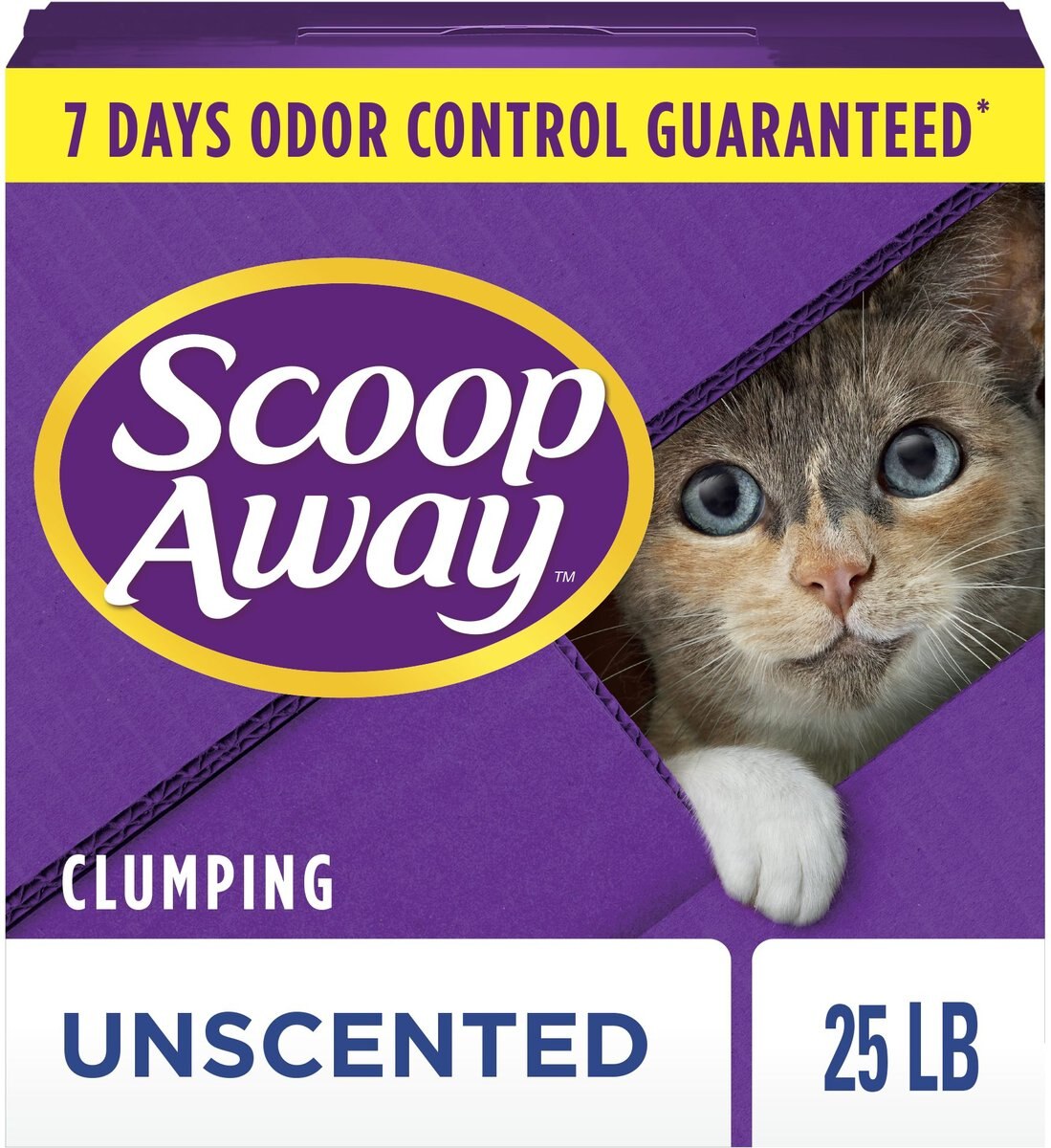 Scoop Away Unscented Clumping Clay Cat Litter