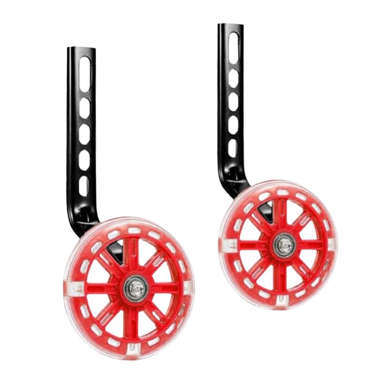 Pair of Bike Mute Training Wheels， for 12 14 16 18 20 inch Single Speed Bike for Kids Boys Girls