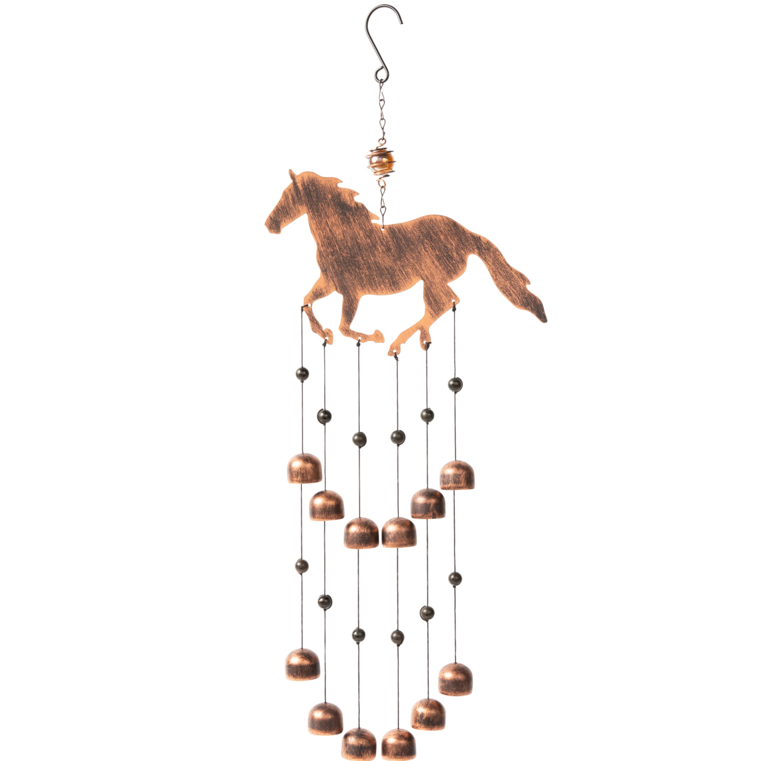 Dawhud Direct Horse Outdoor Garden Decor Wind Chime