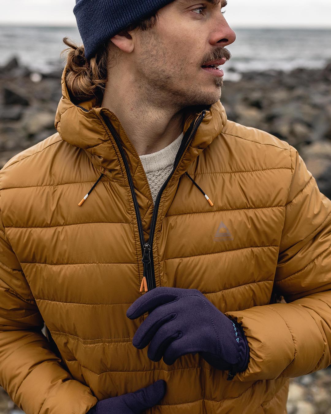 Crest Recycled Insulated Jacket - Golden Brown