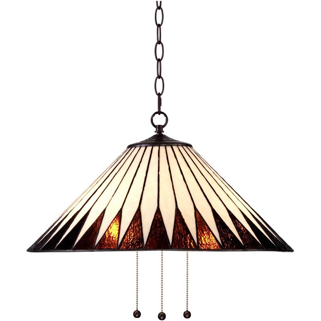 Wide  Style Feather Art Glass Fixture For Dining Room House colors May Vary