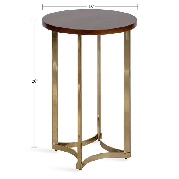 Kate and Laurel Bellingham Side Table - 18x18x26