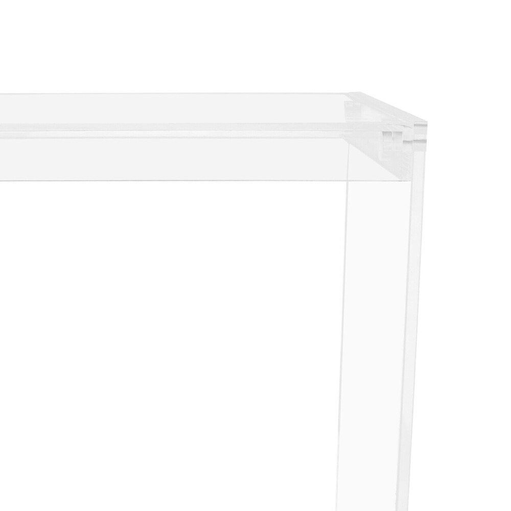 Furniture Clear Acrylic Side Table Accent Table Home Decor