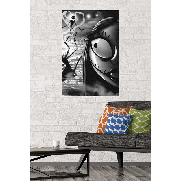 Trends International Disney Tim Burton x27 s The Nightmare Before Christmas Jack And Sally Unframed Wall Poster Prints