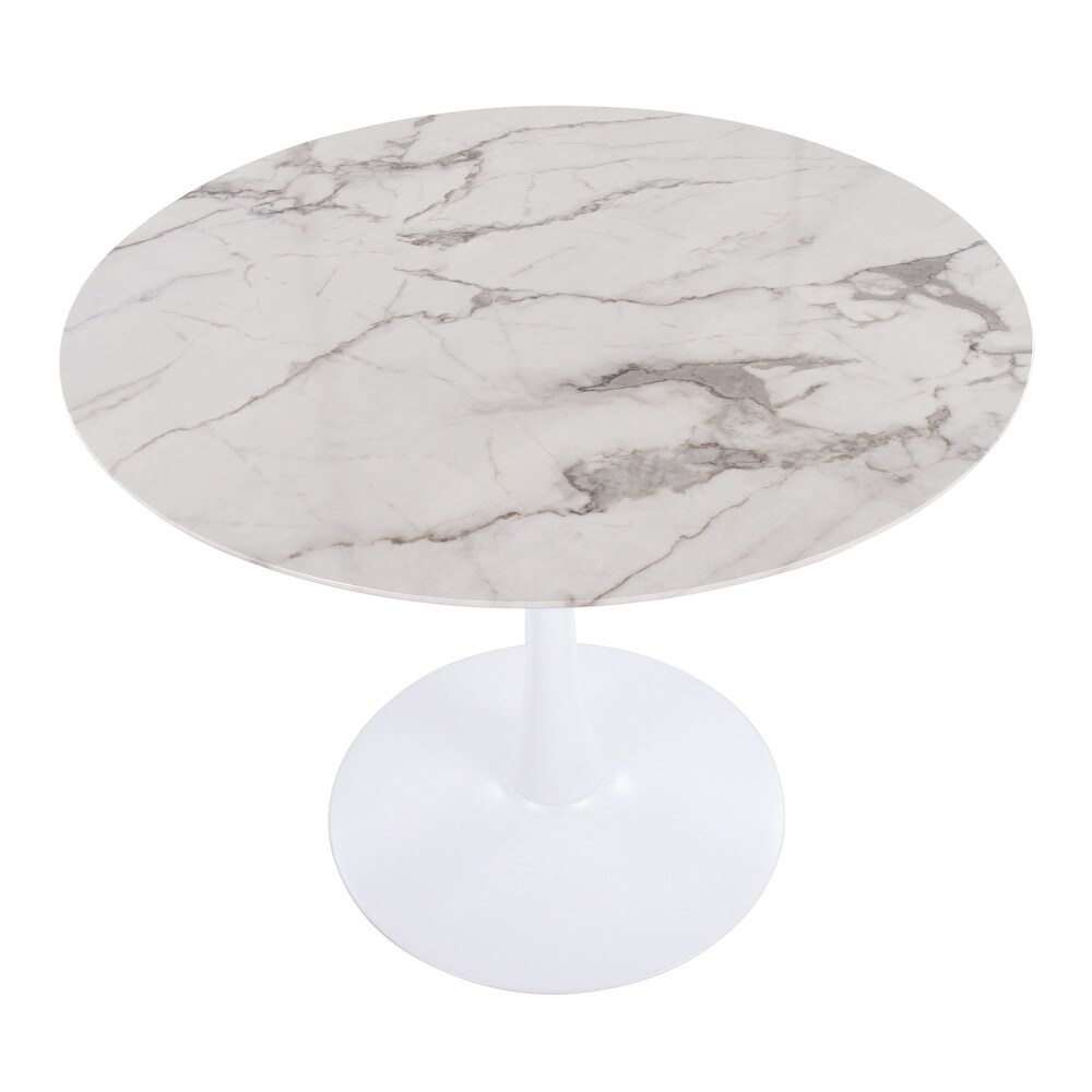 Porch   Den Stone Mod Modern Table