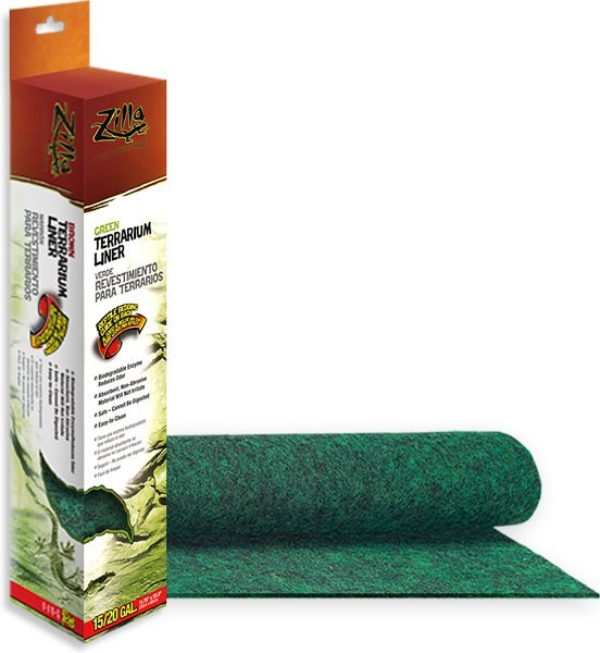 Zilla Terrarium Liner， Green