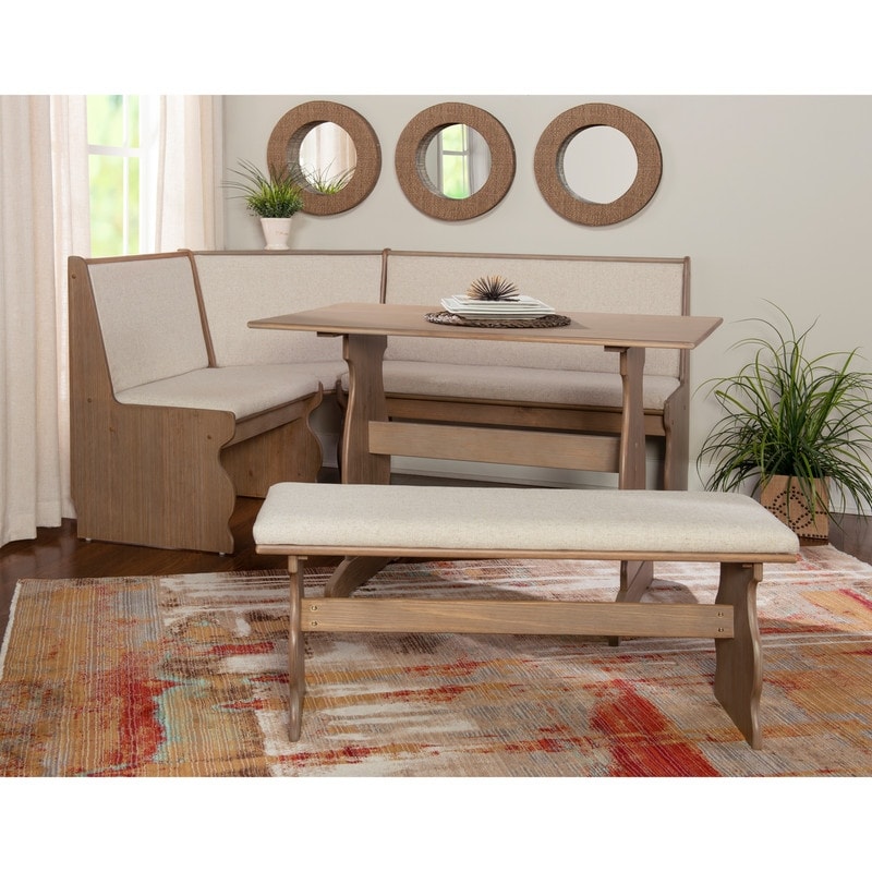 Hannah Breakfast Nook 3 piece Dining Set