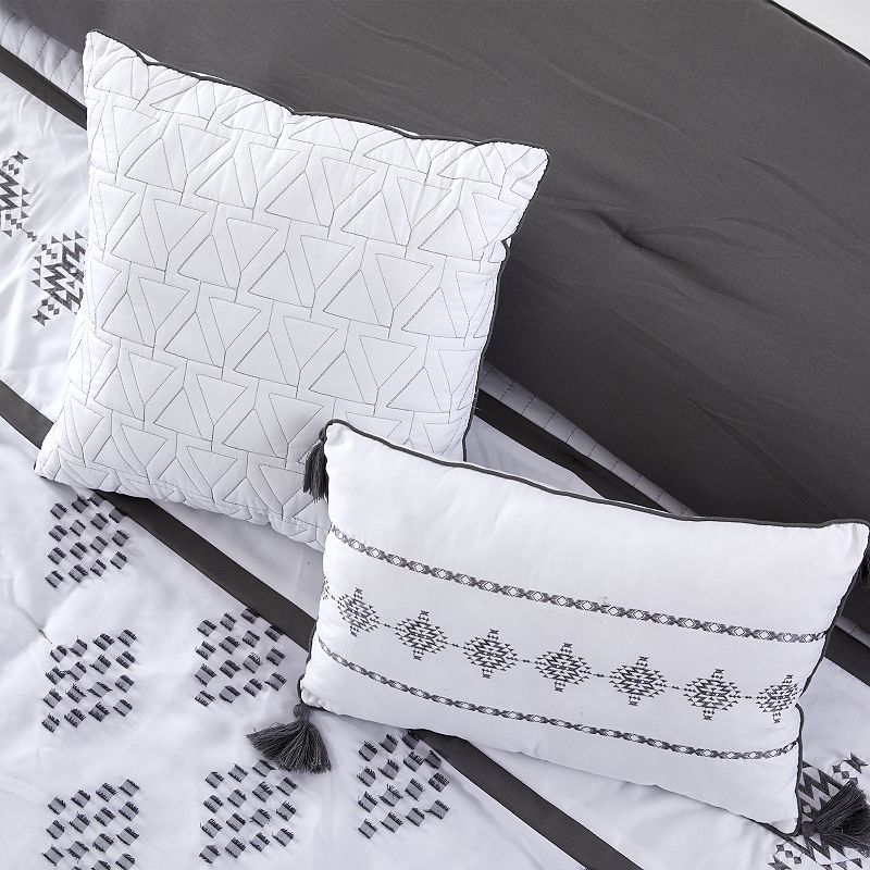 Modern Threads 5-piece Highland Embroidered Comforter Set