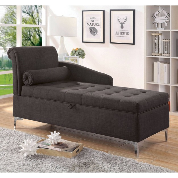 Dartania Storage Chaise Gray Homes Inside Out