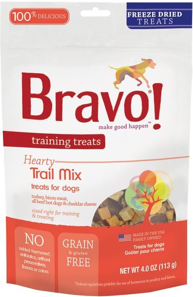 Bravo! Training Treats Trail Mix Freeze-Dried Dog Treats