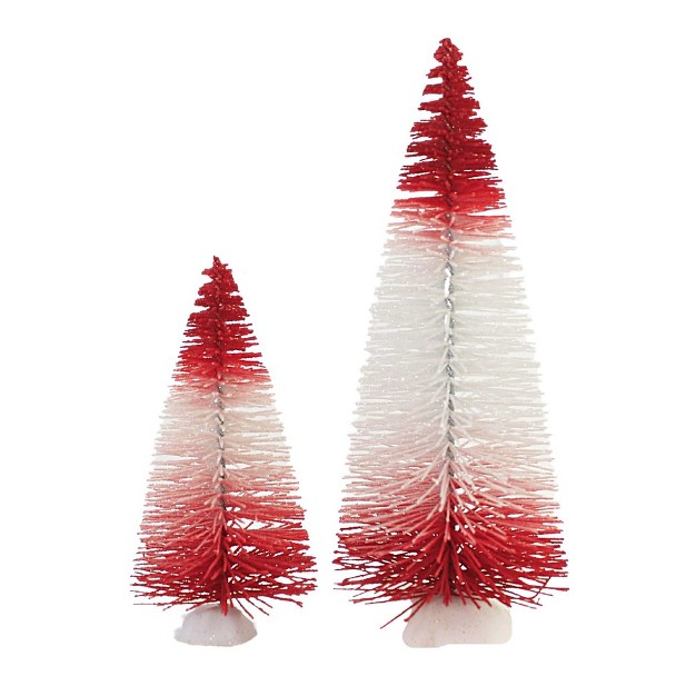 Department 56 Accessory Peppermint Stripe Trees Decorative Figurines