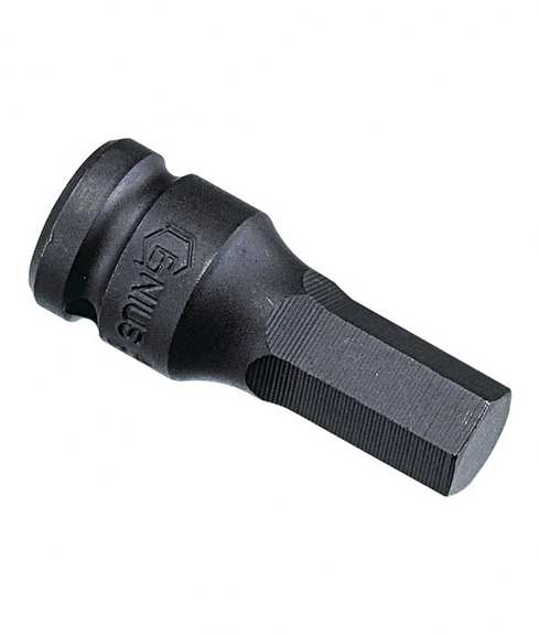 Genius Tools 1/2 quotDr. 19mm Hex Impact Bit Soc...