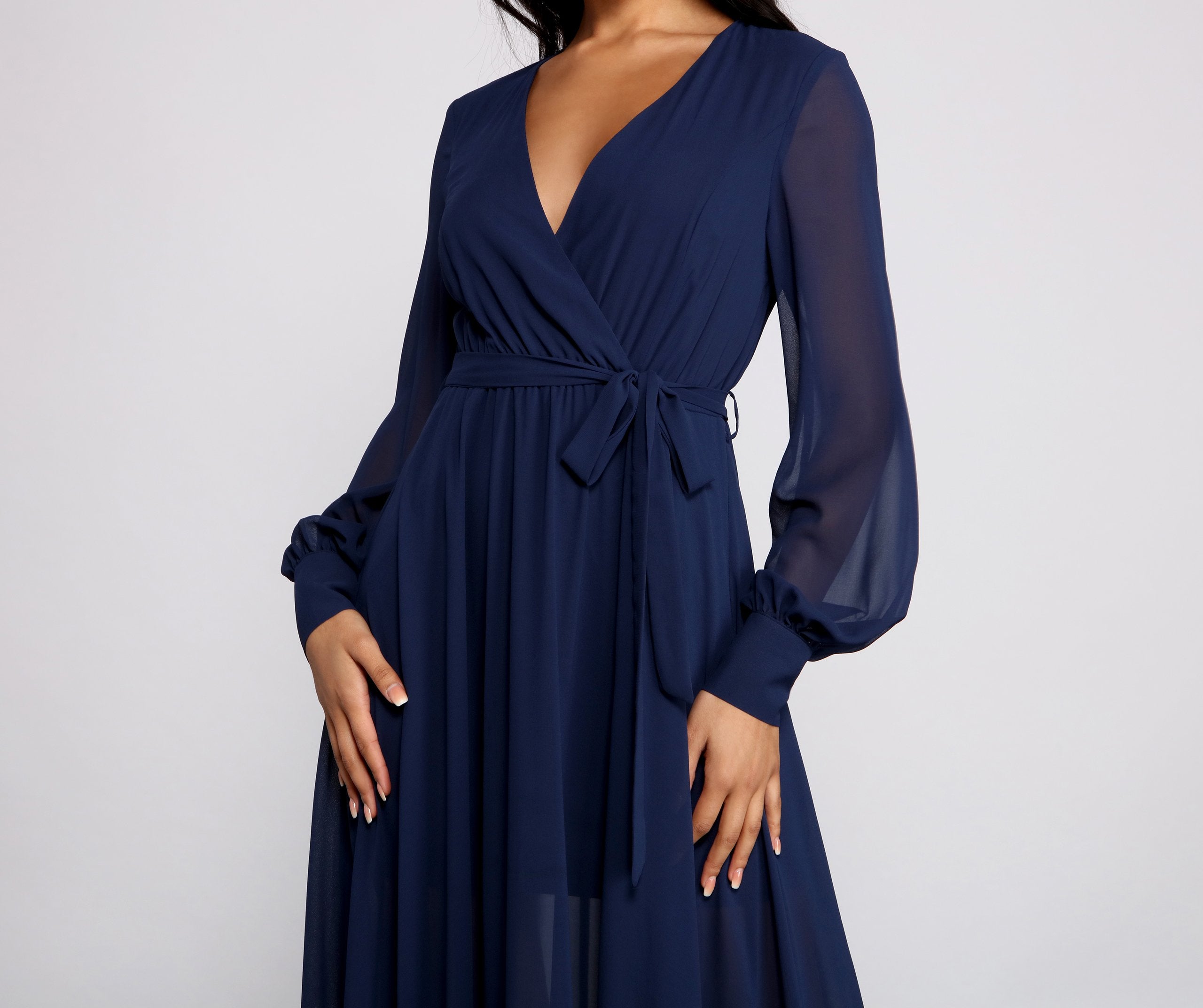 Bryn Chiffon A-Line Formal Dress