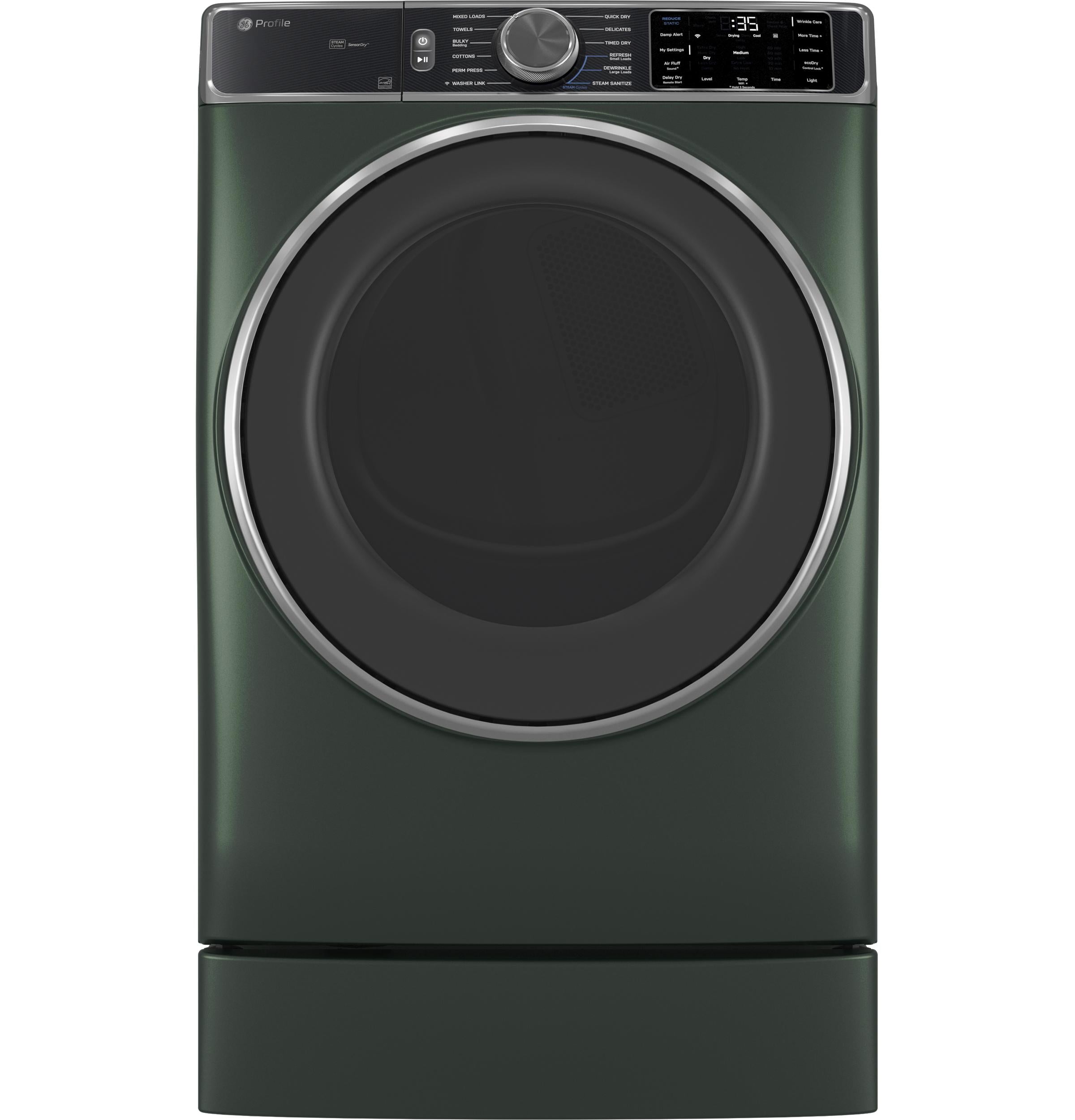 Ge Appliances PFD95ESPWGN Ge Profile™ Energy Star® 7.8 Cu. Ft. Capacity Smart Front Load Electric Dryer With Steam And Sanitize Cycle