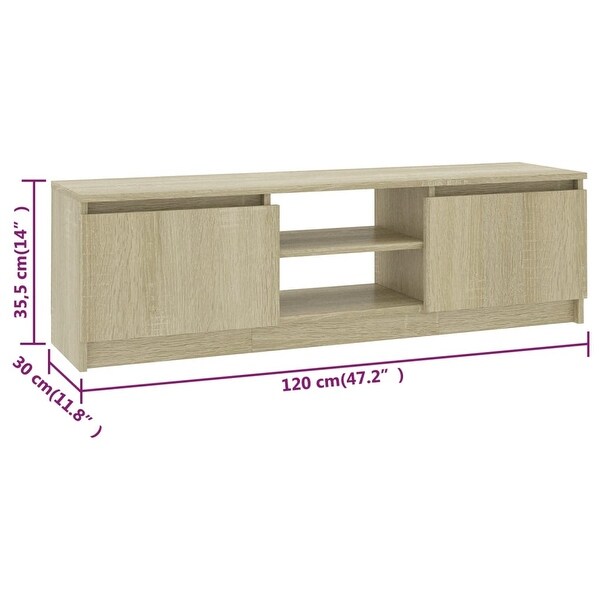 TV Cabinet Sonoma Oak 47.2