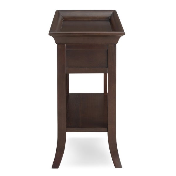 Traditional Tray Edge End Table