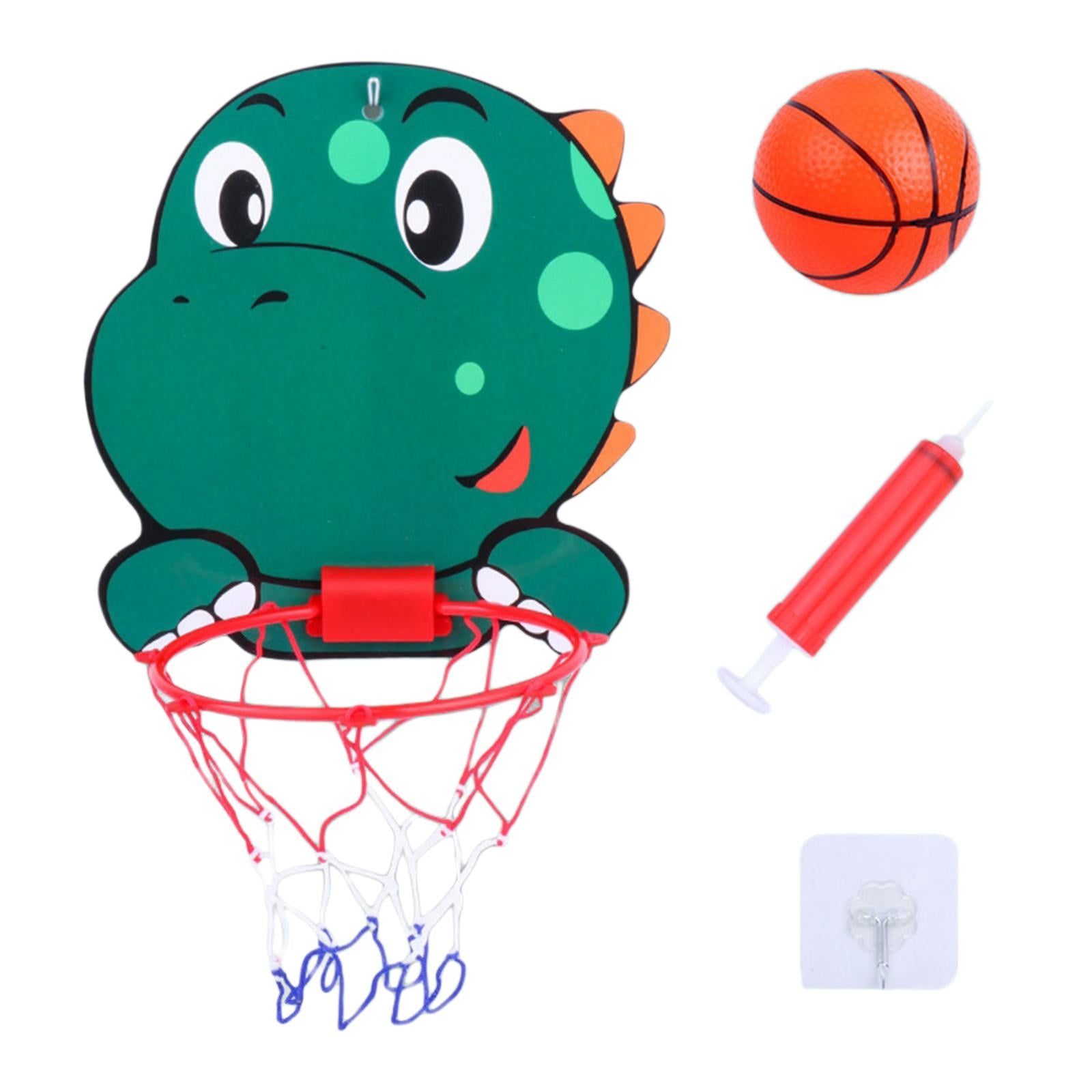 Cartoon Creative Animals Basketball Stand，Sport Toys，Kids Basketball Hoop for Adults Kids Toddler Children Birthday Gifts Dinosaur