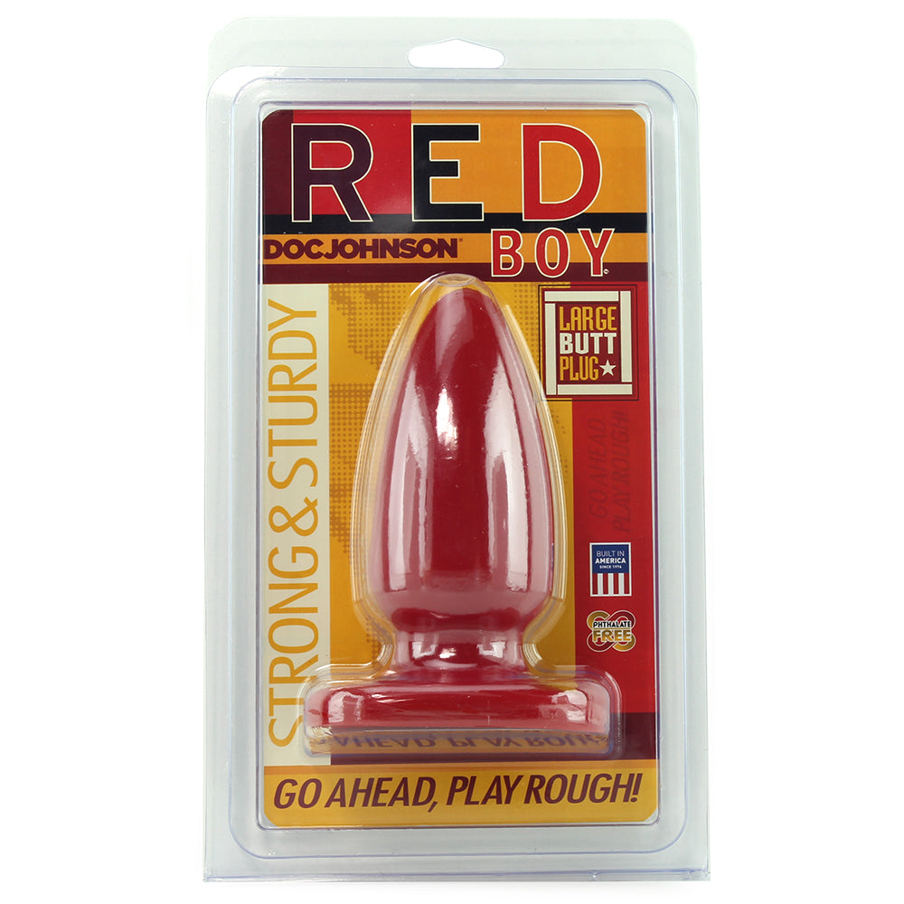 Red Boy Large Butt Plug