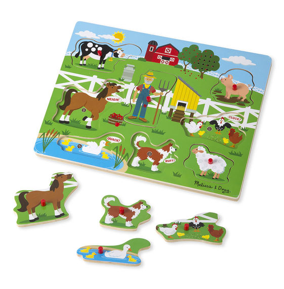 Melissa & Doug: Old MacDonald's Farm Sound Puzzle