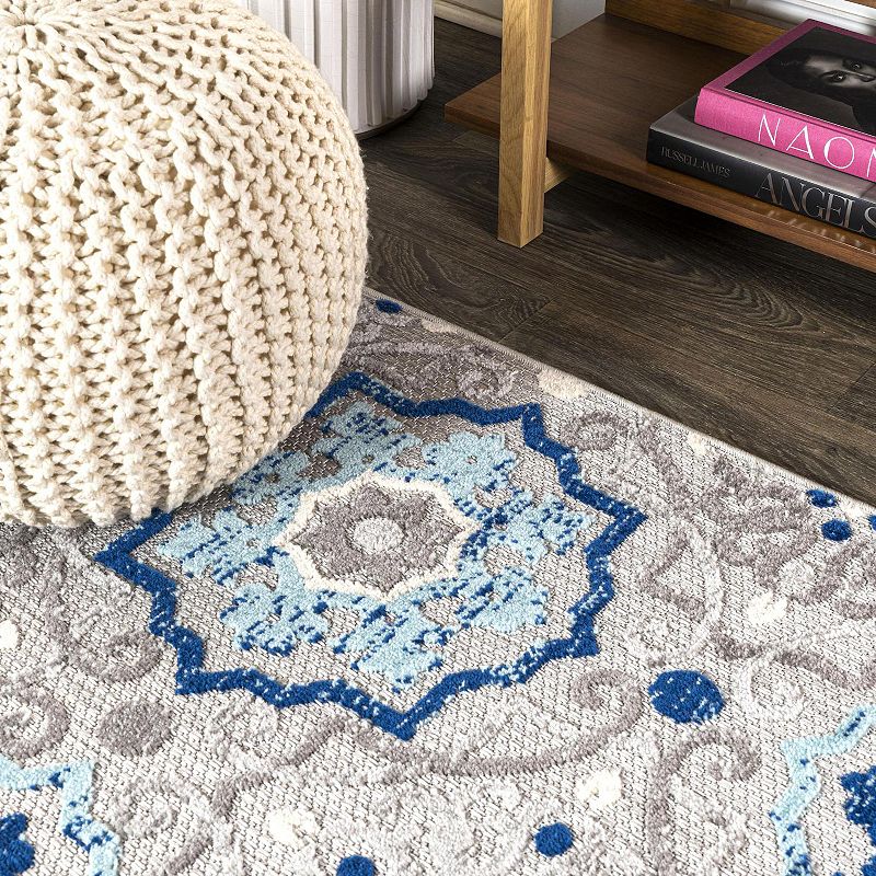 JONATHAN Y Mediterranen Medallion Rug