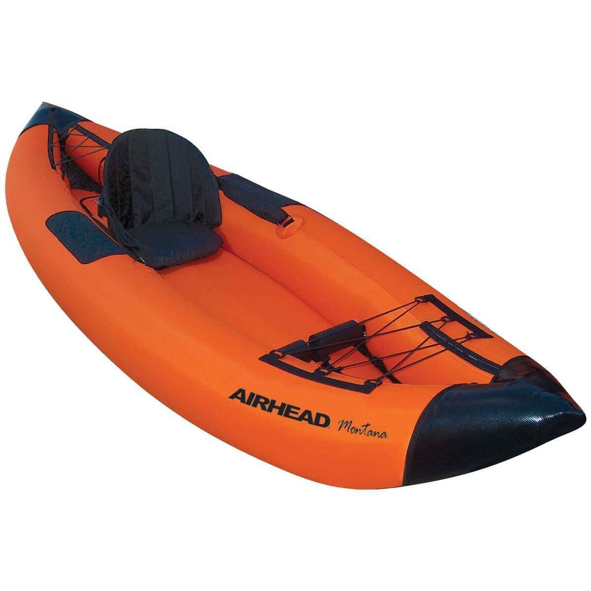 Airhead Montana 1 Person Performance Inflatable Kayak  9.75ft Orange