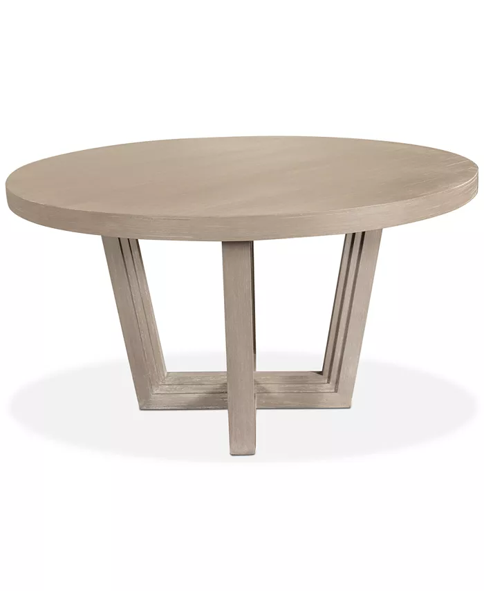 Furniture Modern Coastal Round Dining Table