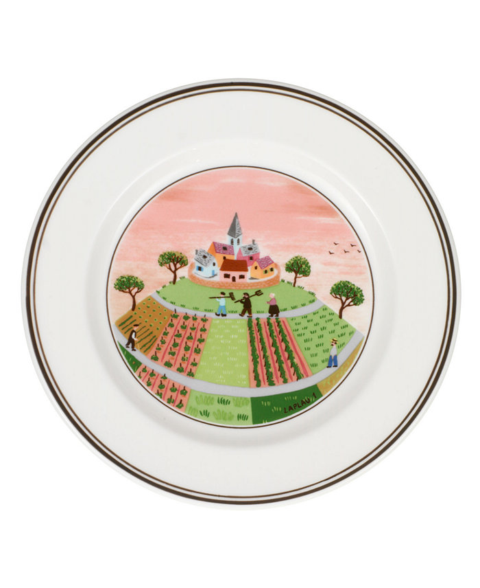 Villeroy and Boch Design Naif Bread and Butter Plate Farmers Village