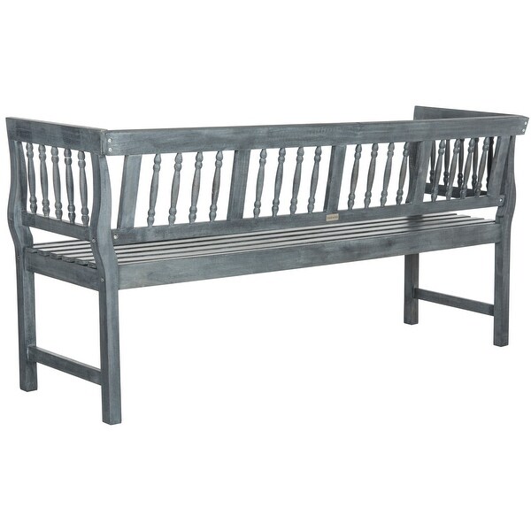 SAFAVIEH Brentwood Outdoor Grey Bench