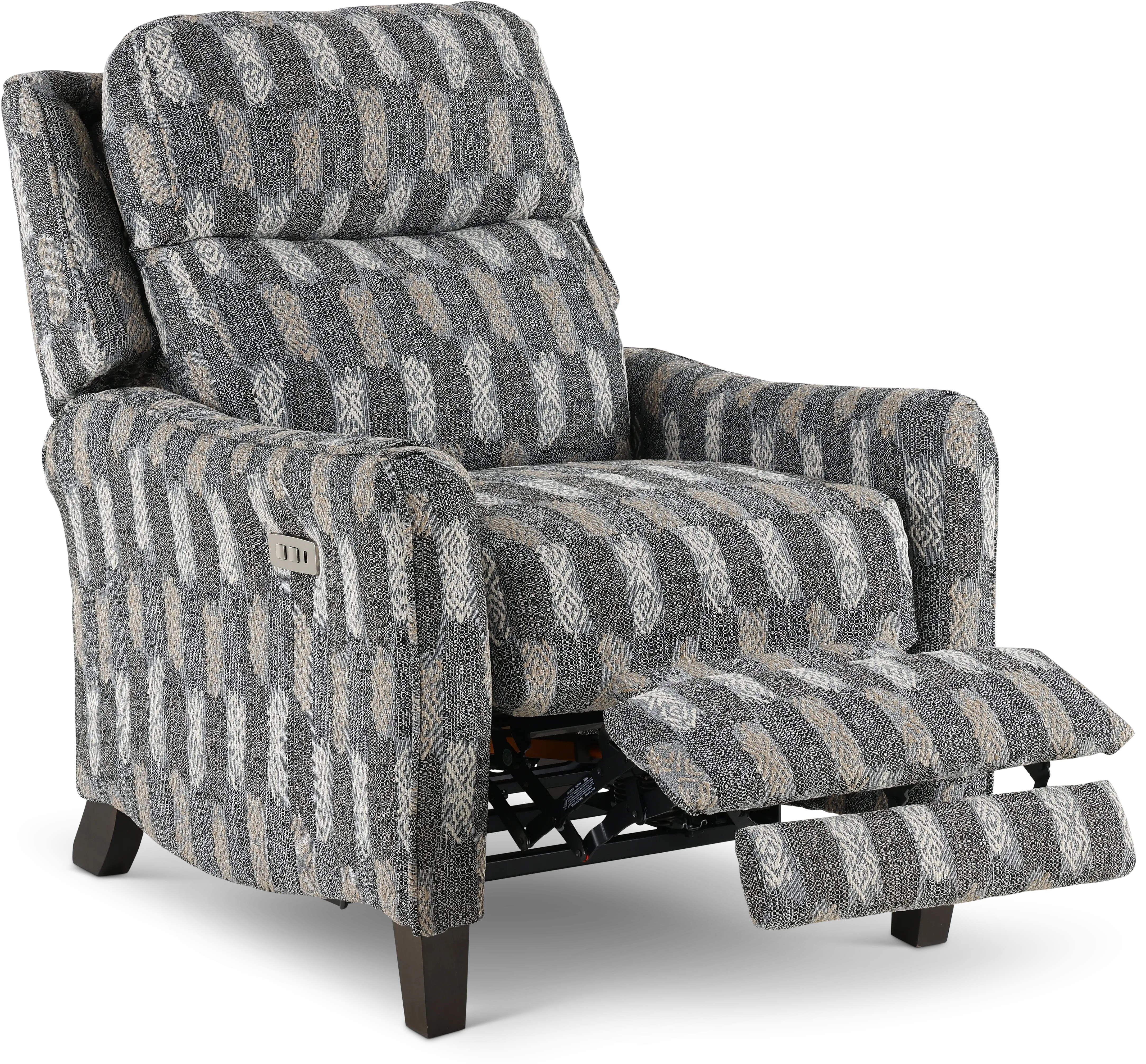 Legend Onyx Printed Power Rocker Recliner