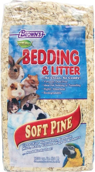 Brown's Naturally Fresh! Pine Bird and Small Animal Bedding