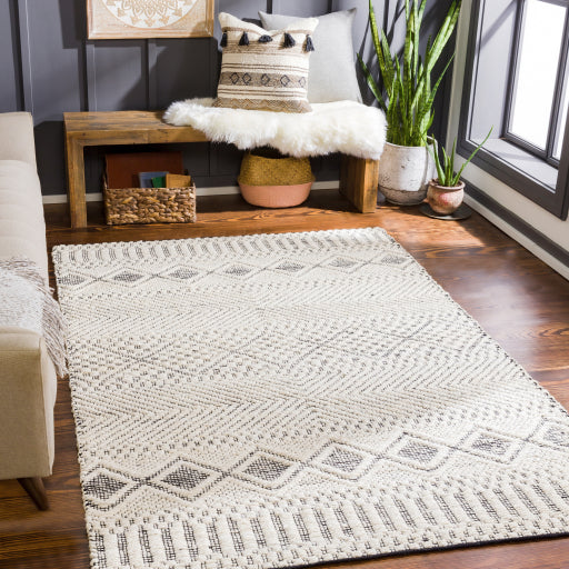 Santa Barbara Traditional Jute Cream Rug