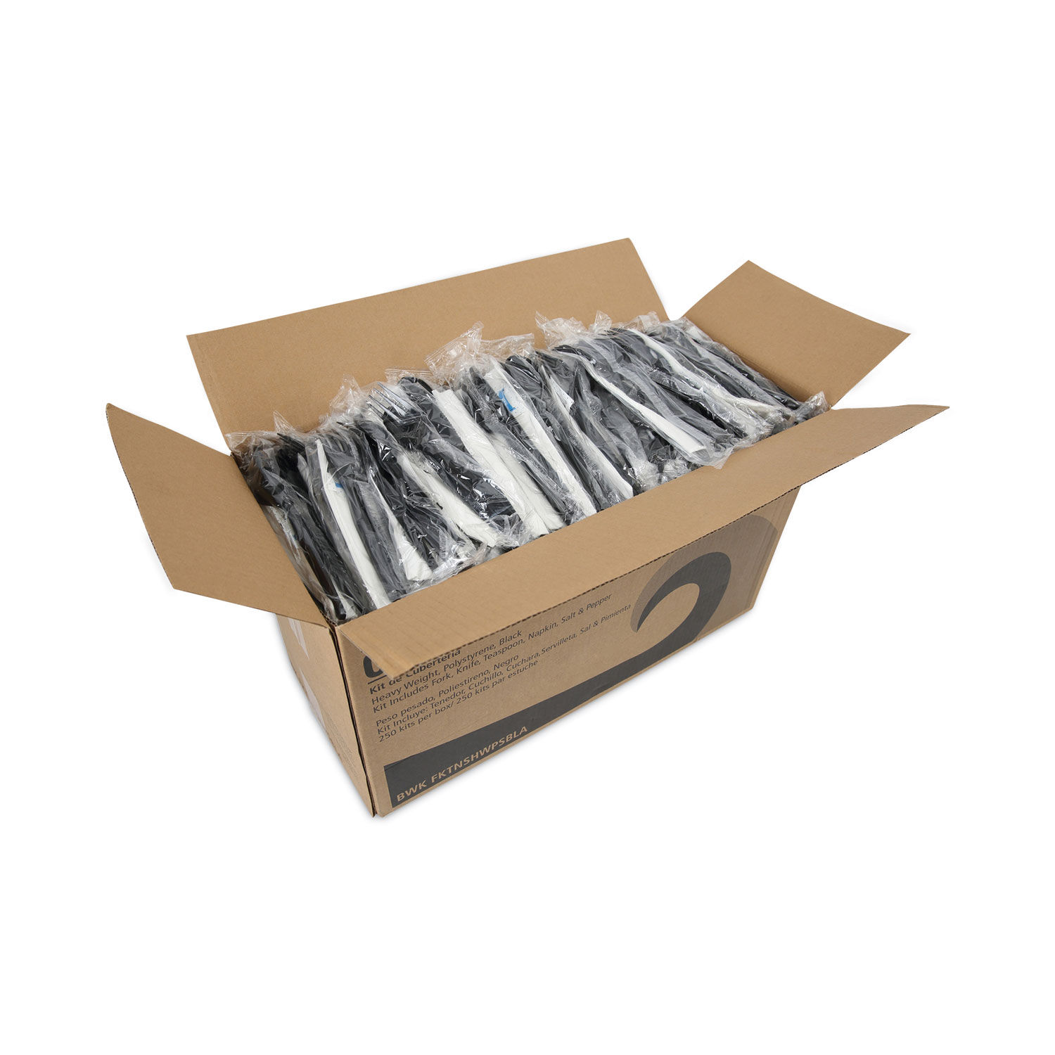 Six-Piece Cutlery Kit by Boardwalkandreg; BWKFKTNSHWPSBLA