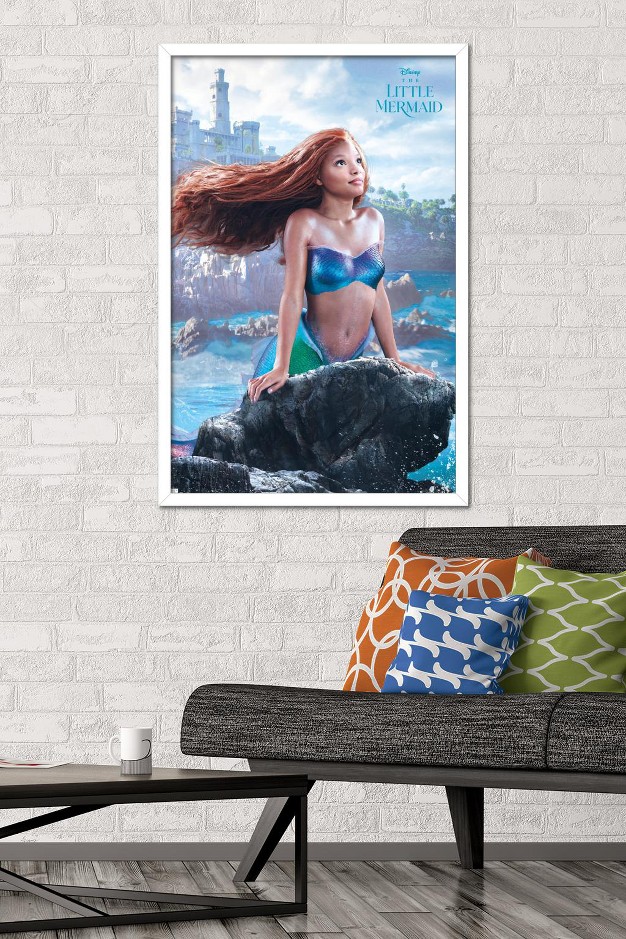 Trends International Disney The Little Mermaid Sea Splash Framed Wall Poster Prints