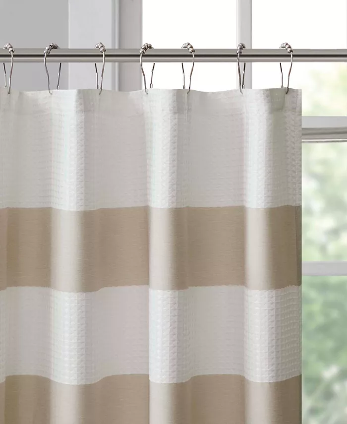 Madison Park Spa Waffle 3M-Scotchgard™ Shower Curtain 72 x  84