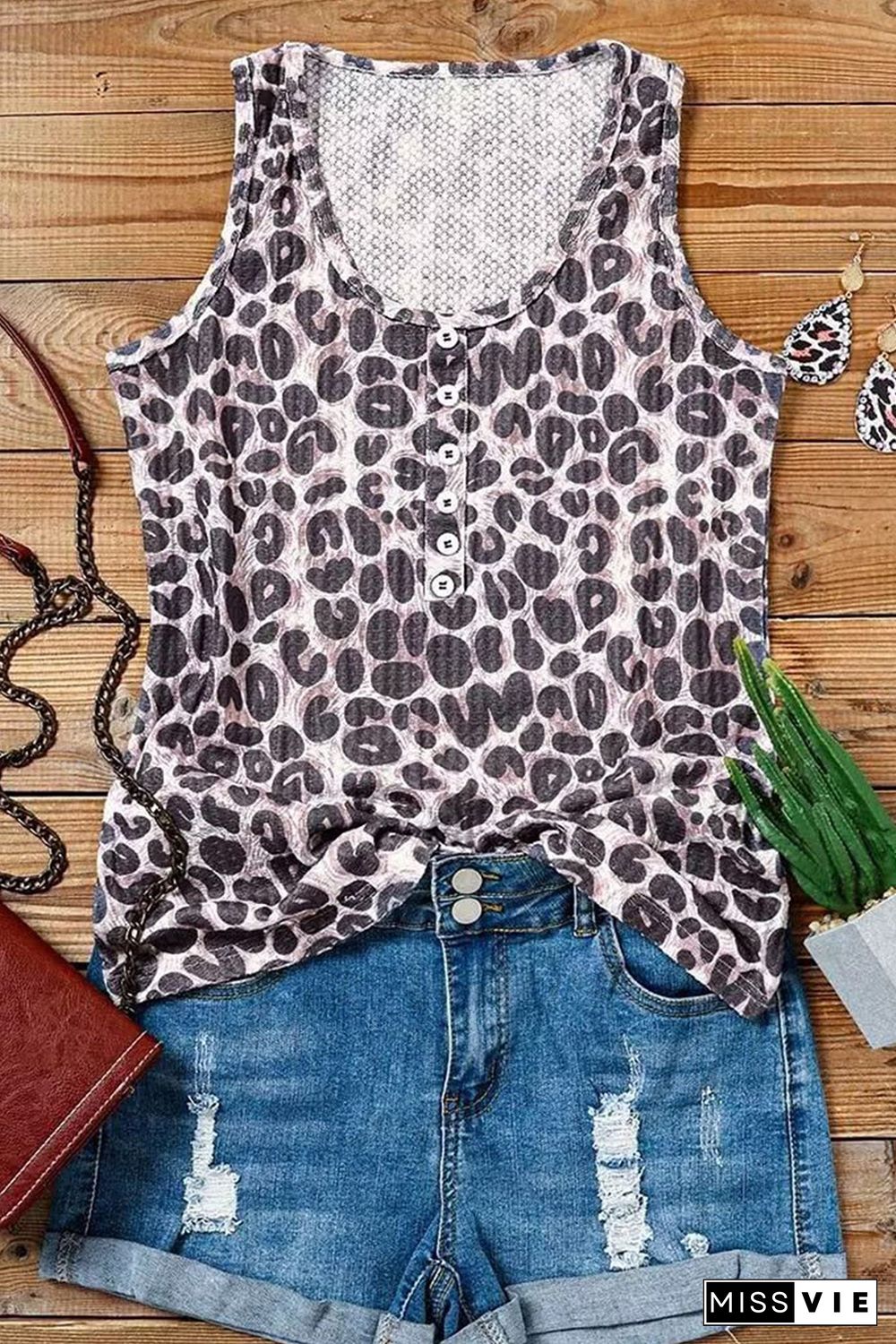 Leopard Tank Top