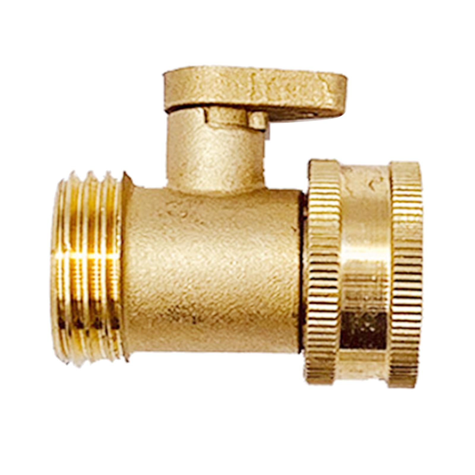 Heavy Duty Garden Hose Adapter Water Connectors Connection Tube Fittings Valve