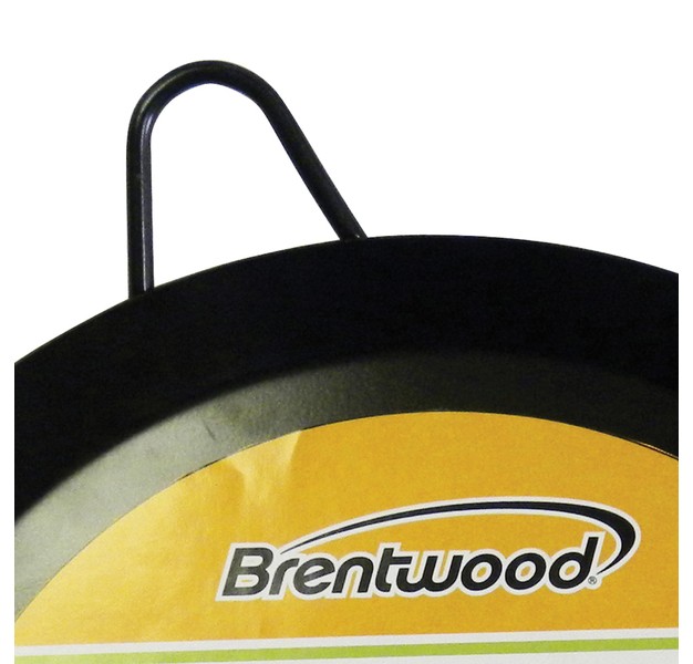 Brentwood Carbon Steel Nonstick Round Comal Griddle 11 in