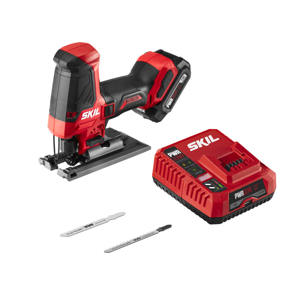 SKIL PWRCORE 12? Brushless 12V Compact Jigsaw Kit ;