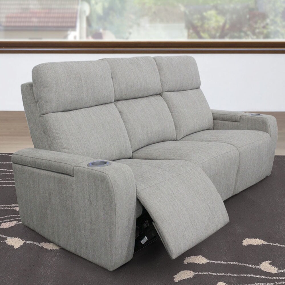 Power Reclining Sofa with Drop Down Console   83.5W x 37.5D x 42H