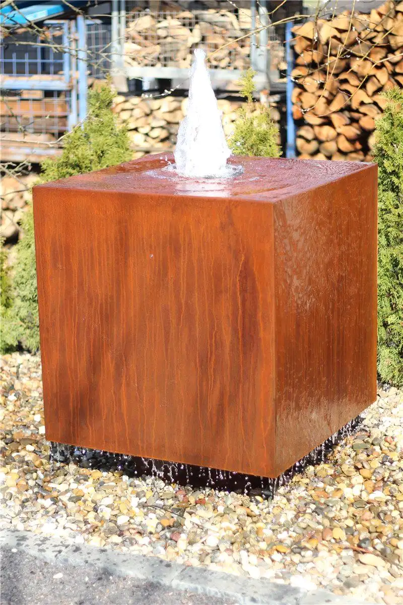 metal water curtain backyard waterfall water fountains factory