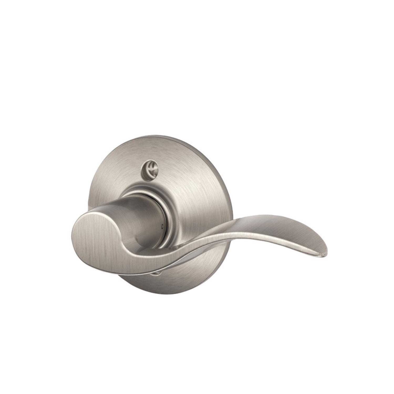 Schlage Accent Satin Nickel Dummy Lever Right Handed