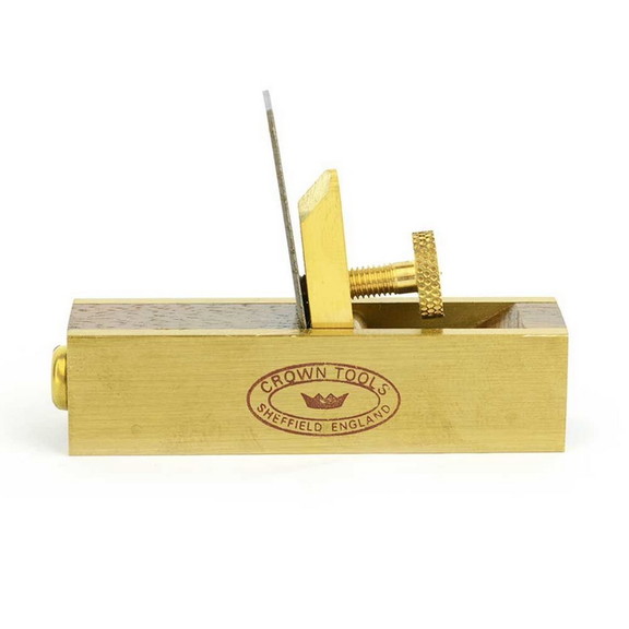 Crown Tools MPS Miniature Rosewood   Brass Scraper...