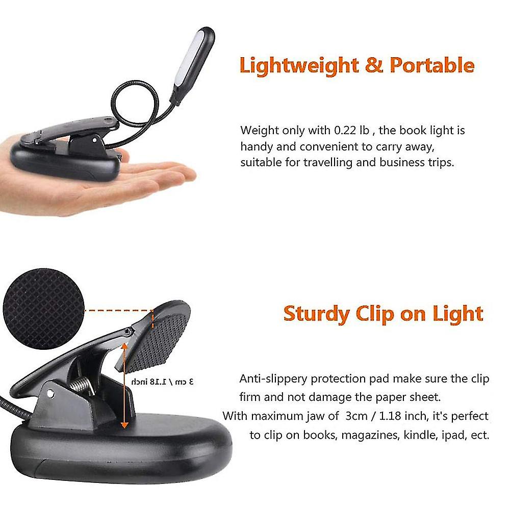 Led Reading ， 3 3 Ness Flat On/off， Portable