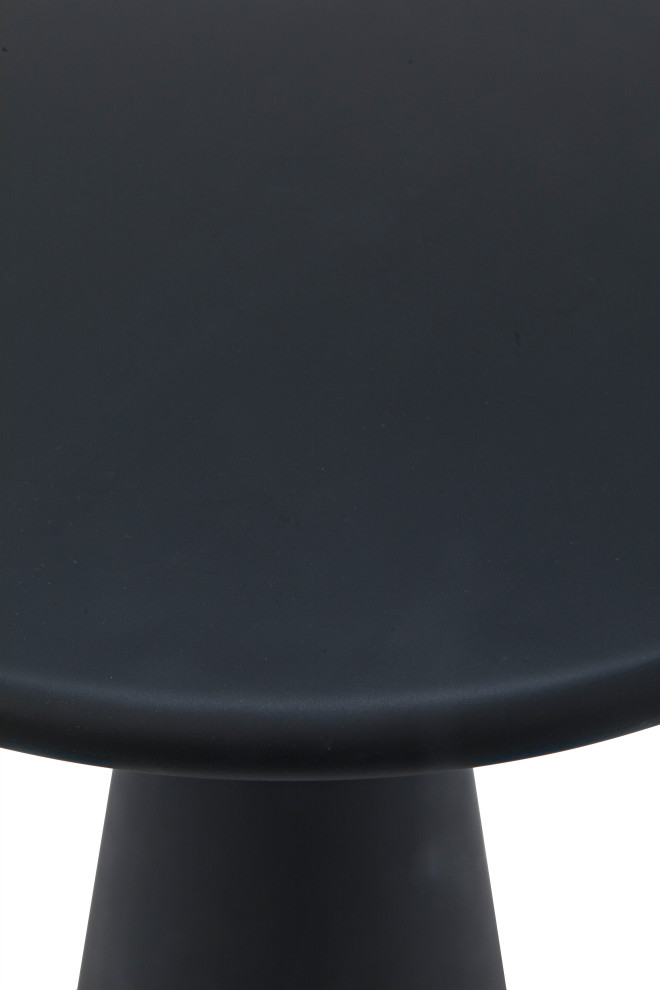 Idiom Side Table  Black Metal   Industrial   Side Tables And End Tables   by Noir  Houzz