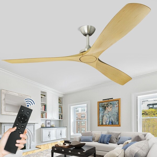 Remote Ceiling Fan 5 Speeds Flush Mounted Shopping - The Best Deals on Ceiling Fans | 41708525