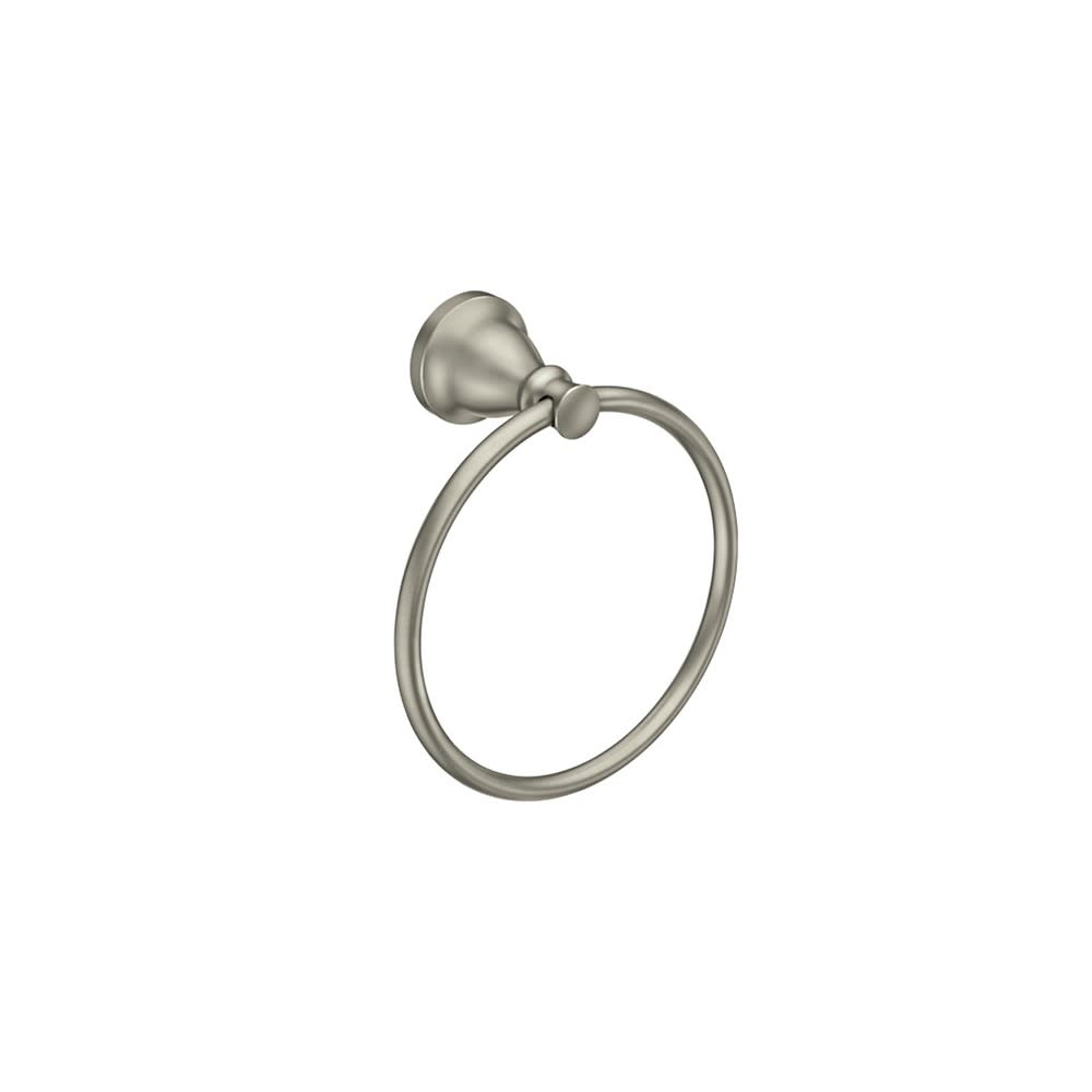 Moen Hilliard Towel Ring Brushed Nickel 6.375