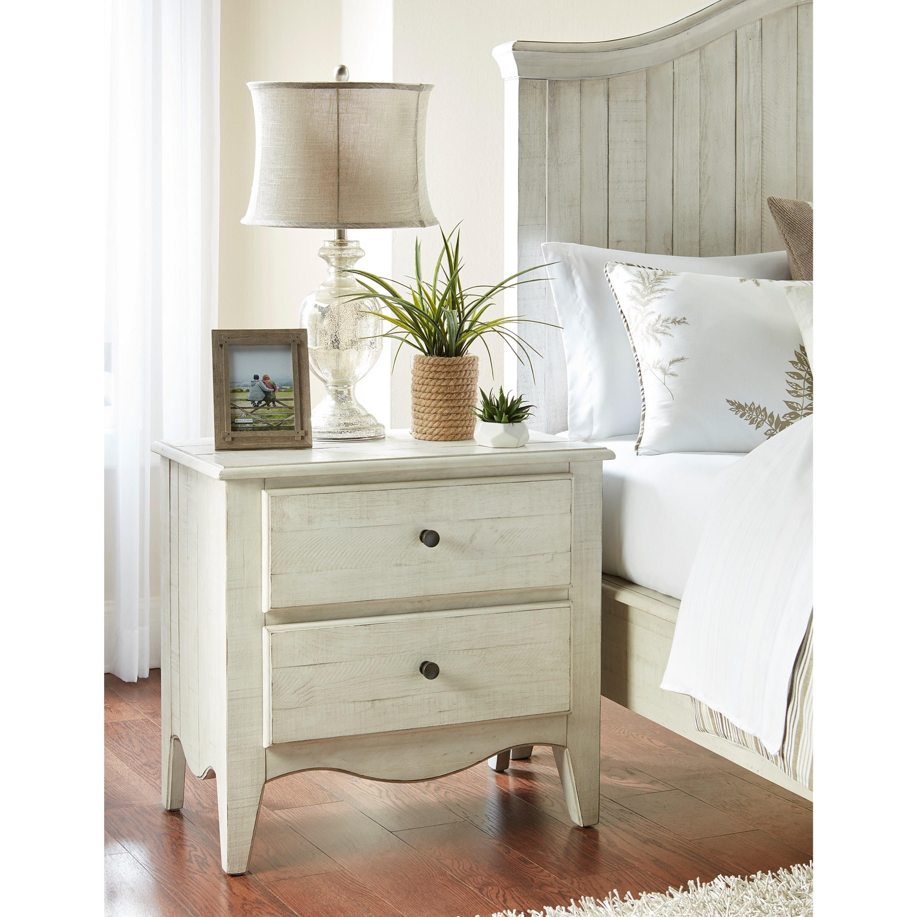 Cottage White 3-Pc Bedroom Set