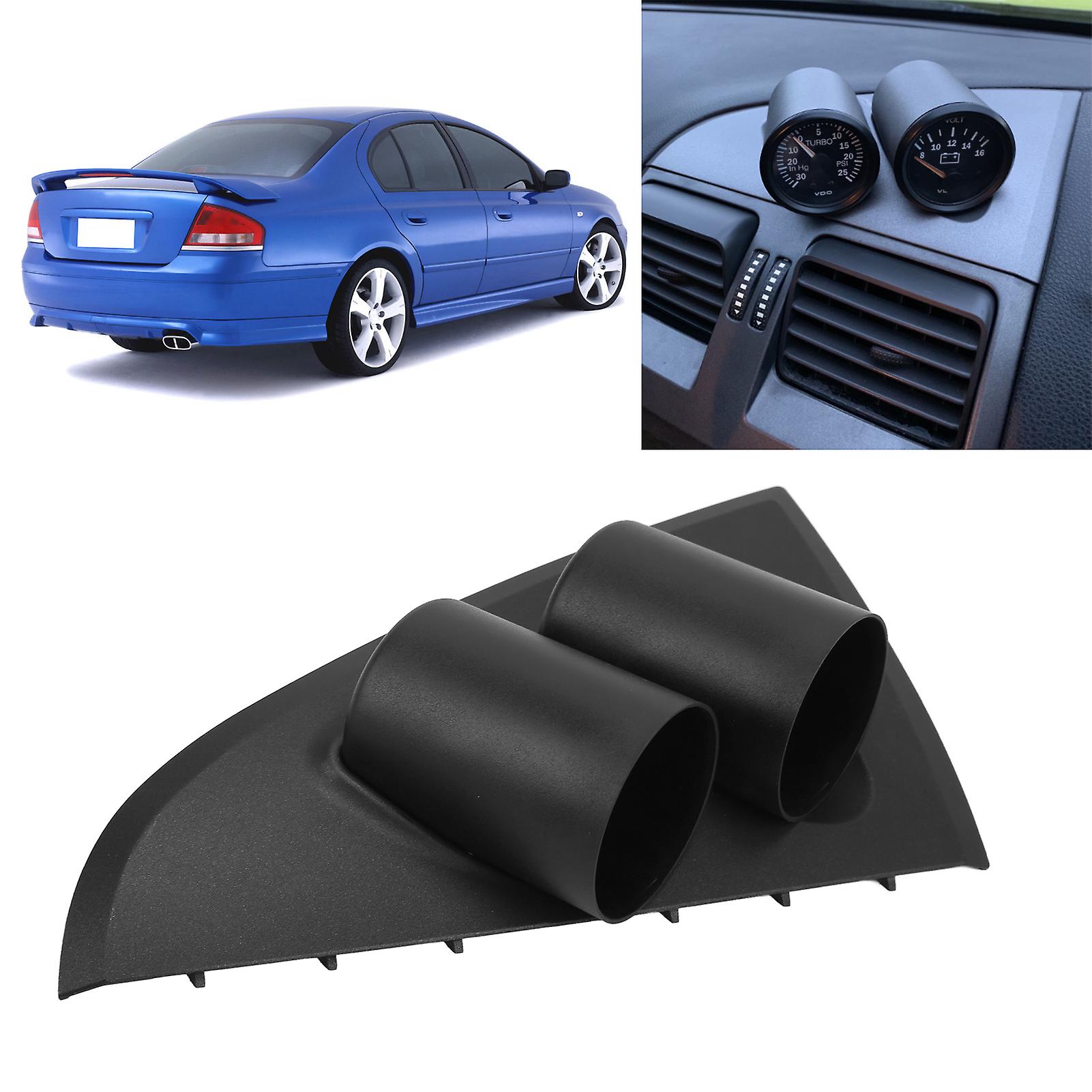 2in Dual Gauge Pod Dashboard Meter Holder Replacement For Falcon Ba Bf Xr6 Xr8 Xr6tmatte Black